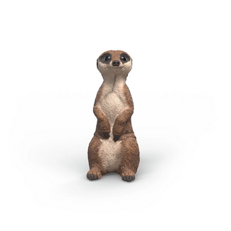 Schleich Wildlife Green Dot Meerkat 14935