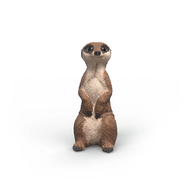Schleich Wildlife Green Dot Meerkat 14935