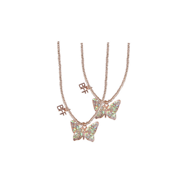 Great Pretenders Great Pretenders - BFF Butterfly Share & Tear Necklace 2Pc