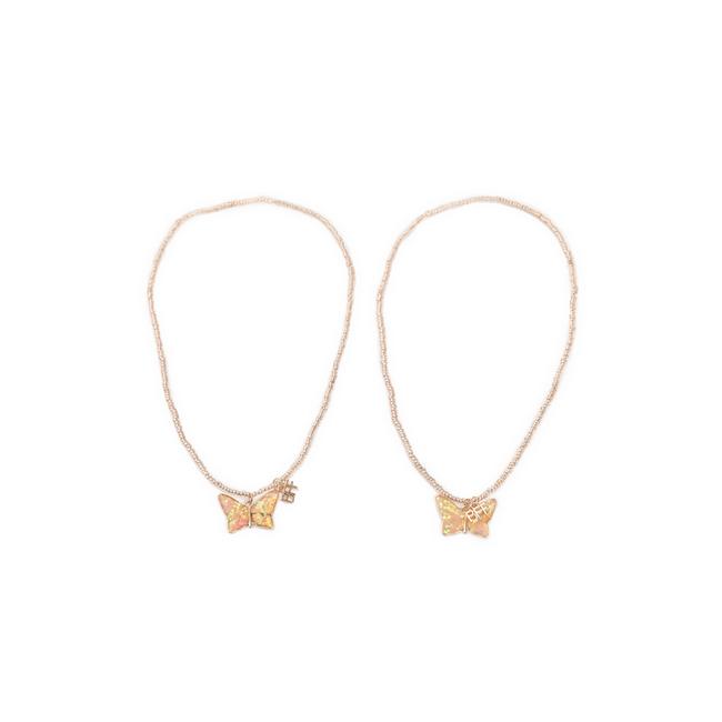 Great Pretenders Great Pretenders - BFF Butterfly Share & Tear Necklace 2Pc