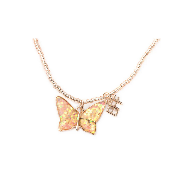 Great Pretenders Great Pretenders - BFF Butterfly Share & Tear Necklace 2Pc