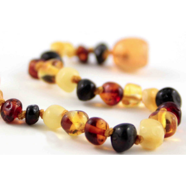 Healing Amber Healing Amber 18 inch Necklace Multi Circle