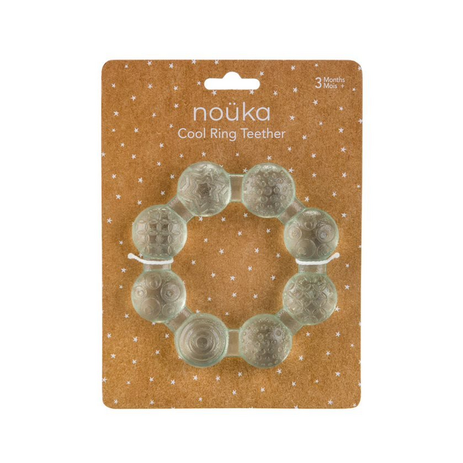 Nouka Cool Ring Teether - Moss