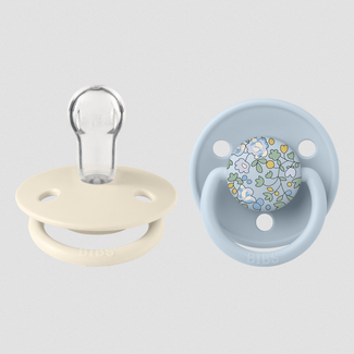 Bibs X Liberty Pacifier De Lux - Eloise Baby Blue Mix Silicone