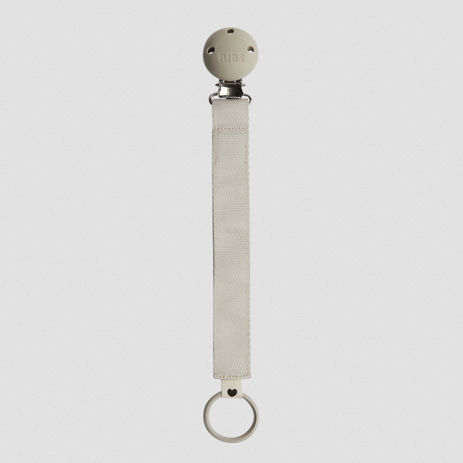 Bibs - Pacifier Clip Ribbon - Sand
