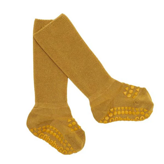 GoBabyGo Non Slip Bamboo Socks - Mustard