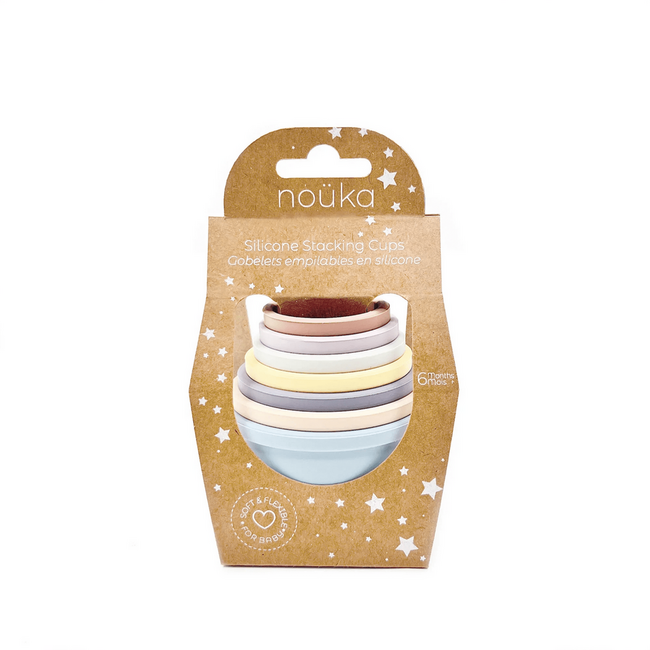 Nouka  Silicone Stacking Cups - Bloom Set