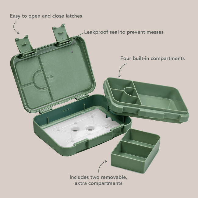 Nouka Design Bento Chill Lunch Box - Ballerina