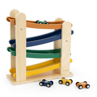 Trixie - Wooden Ramp Racer W/Cars