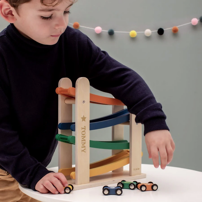 Trixie - Wooden Ramp Racer W/Cars