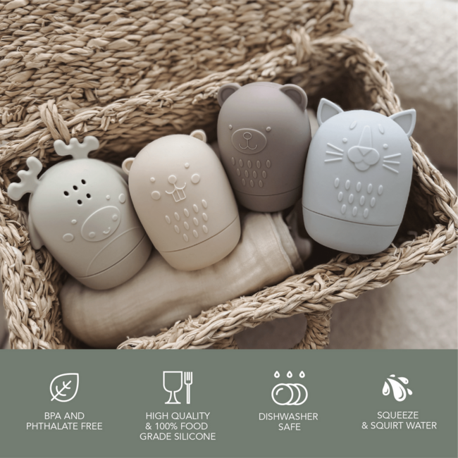 Nouka Animal Bath Toys Canada Collection - In The Wild