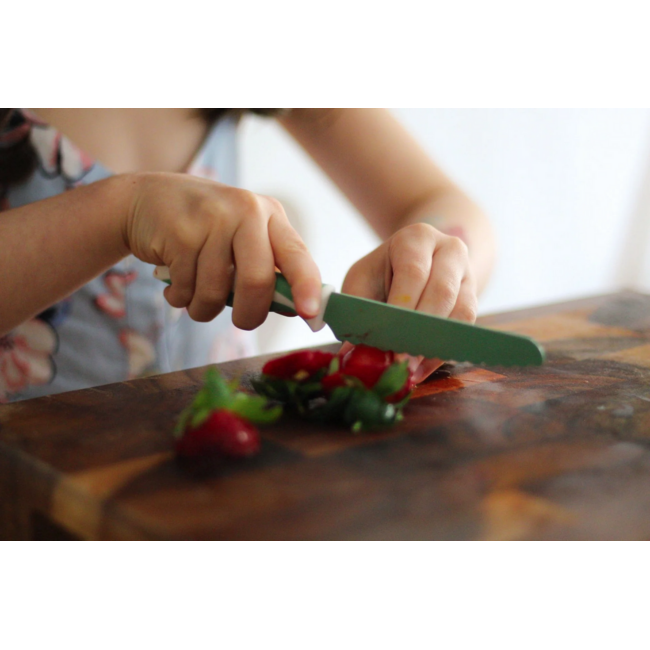 Kiddikutter Child Safe Knife - Sage Green