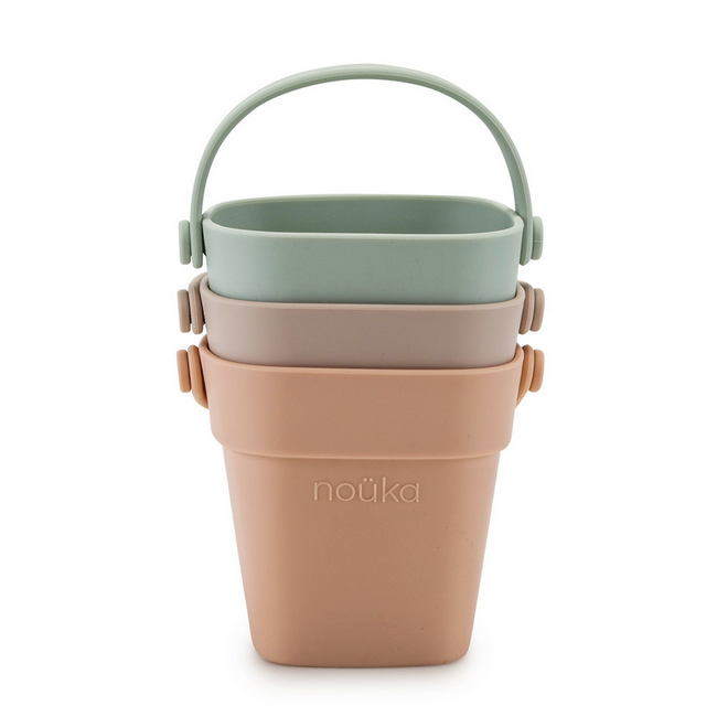 Nouka Tiny Bath Buckets - Sunset