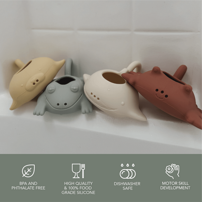 nouka Animal Bath Toys - Scoop & Sprinkle, Water Animals -Splash