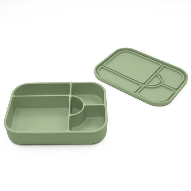 nouka Silicone Bento Lunch Box - LEAF
