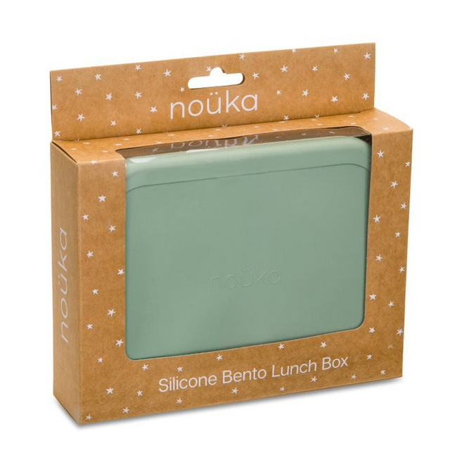 nouka Silicone Bento Lunch Box - LEAF