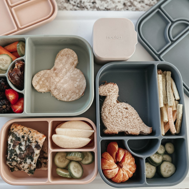 nouka Silicone Bento Lunch Box - LEAF