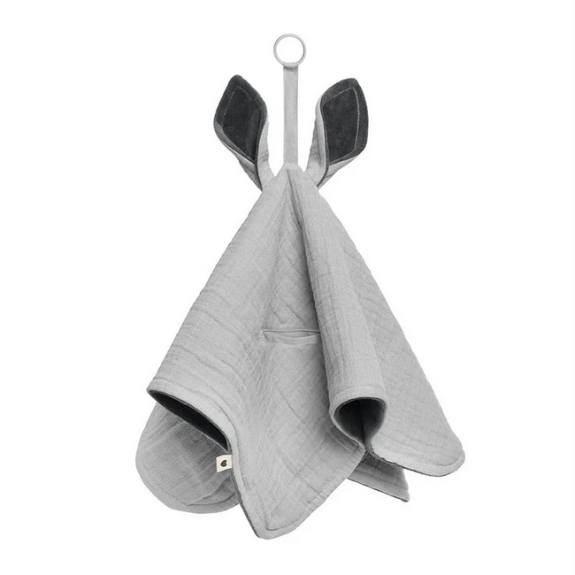 Bibs Cuddle Cloth - Kangaroo - Cloud/Iron