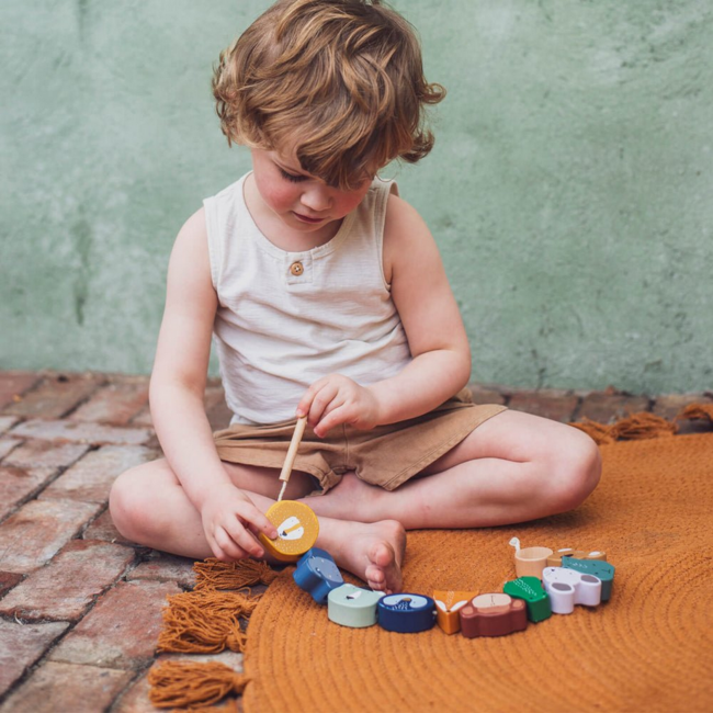 Trixie - Wooden Animal Lacing Beads