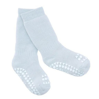 GoBabyGo Non Slip Bamboo Socks - Sky Blue
