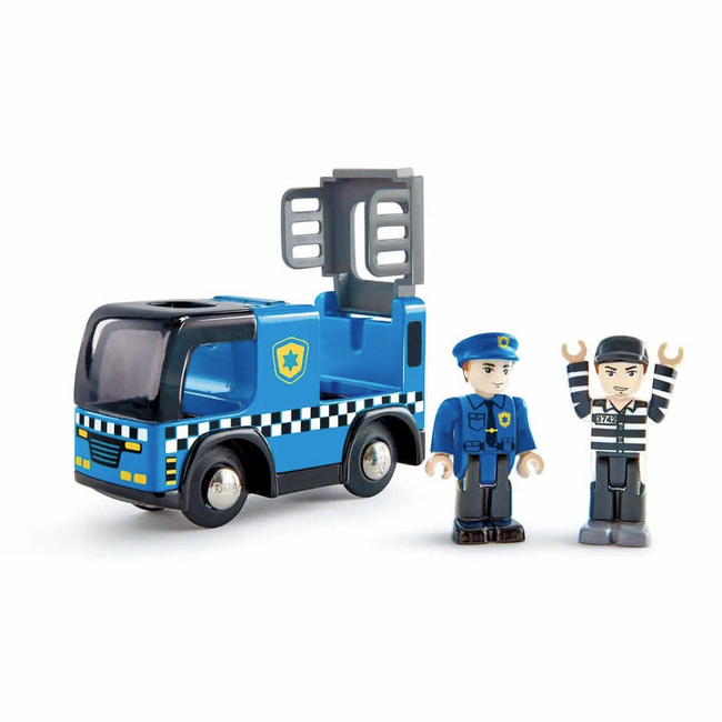 Hape - Police Car w/Siren E3738