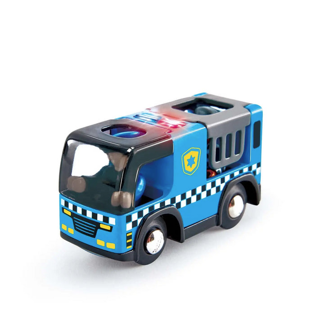 Hape - Police Car w/Siren E3738