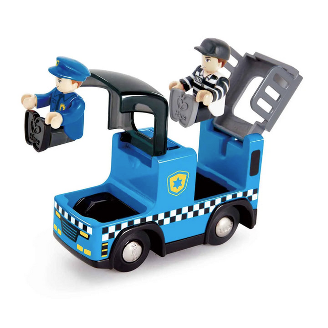 Hape - Police Car w/Siren E3738