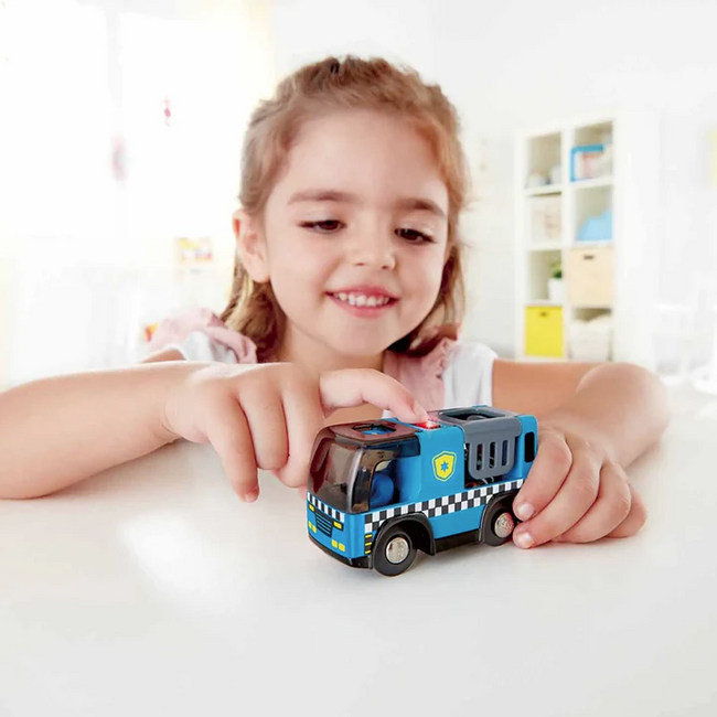 Hape - Police Car w/Siren E3738