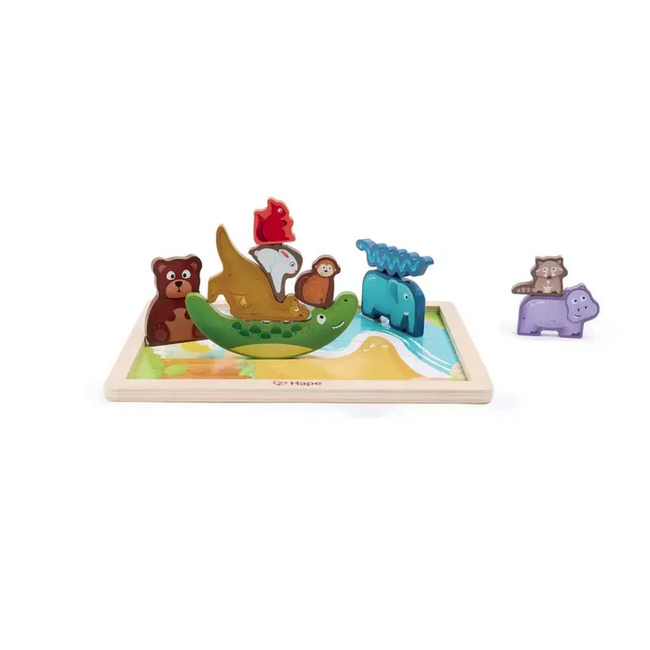 Hape - Animal Kingdom Puzzle E1656