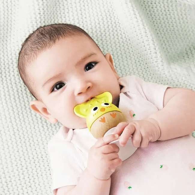 Hape - Cheery Critter Rattle Trio E0123