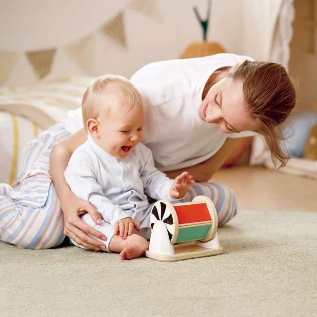 Hape - Spinning Drum w/ Mirror E0139