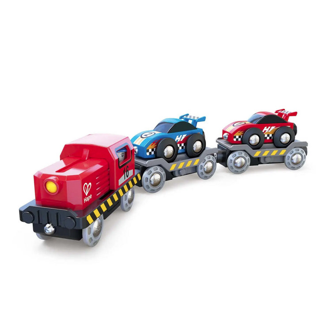 Hape - Race Car Transporter E3735