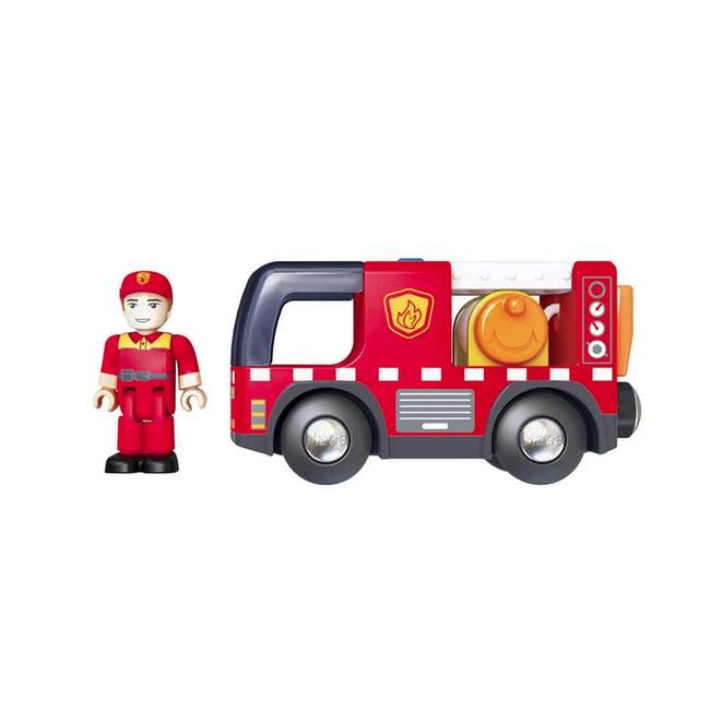 Hape - Fire Truck W/Sirens E3737