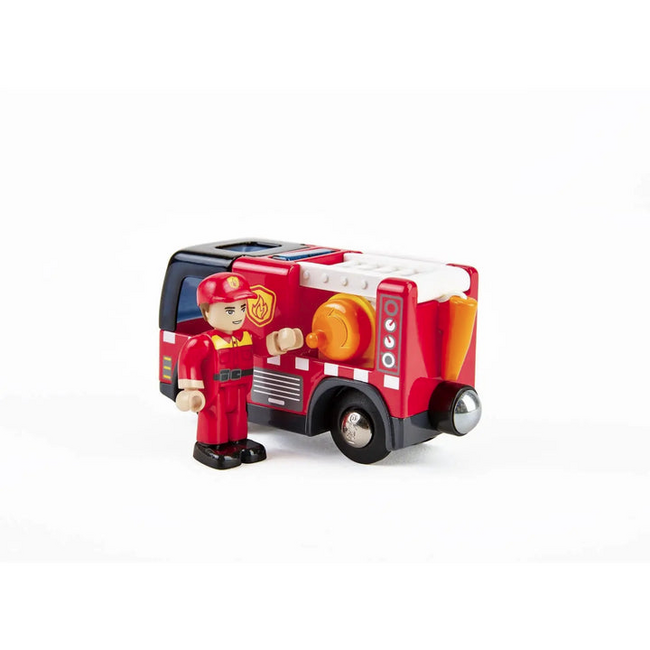 Hape - Fire Truck W/Sirens E3737