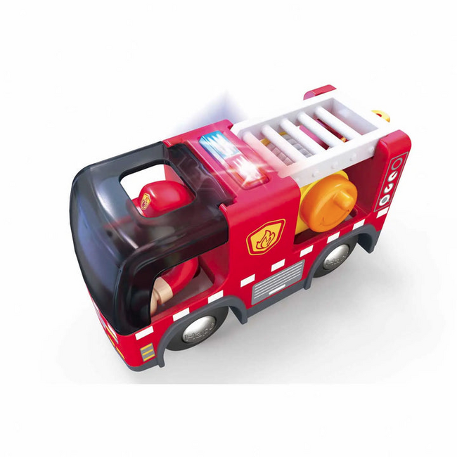 Hape - Fire Truck W/Sirens E3737