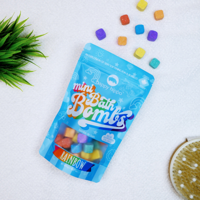 Happy Hippo Happy Hippo Mini Bath Bombs - Rainbow