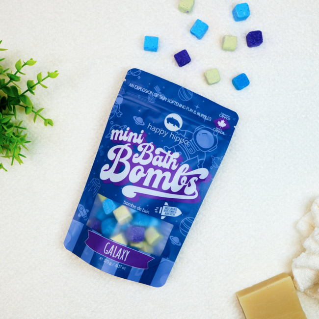 Happy Hippo Happy Hippo Mini Bath Bombs - Galaxy