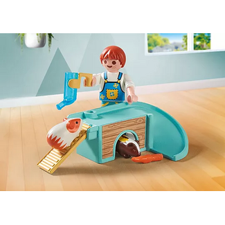 Playmobil My Life- Guinea Pig House 71746
