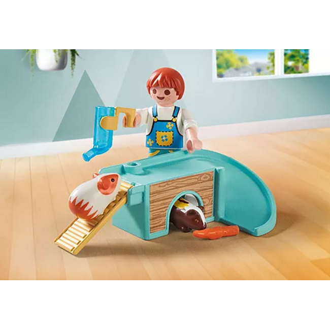 Playmobil My Life- Guinea Pig House 71746