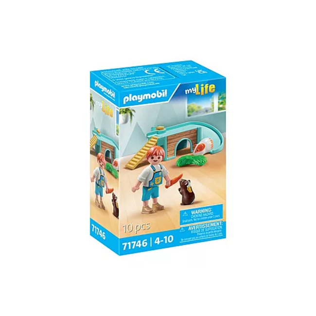 Playmobil My Life- Guinea Pig House 71746
