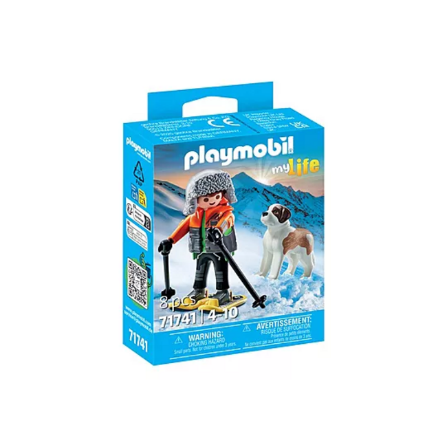 Playmobil My Life - Hiker with Saint Bernard 71741