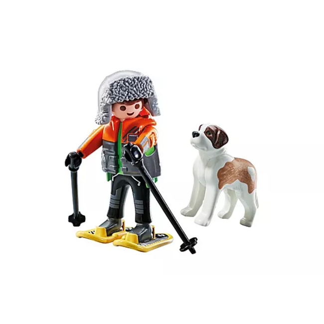 Playmobil My Life - Hiker with Saint Bernard 71741