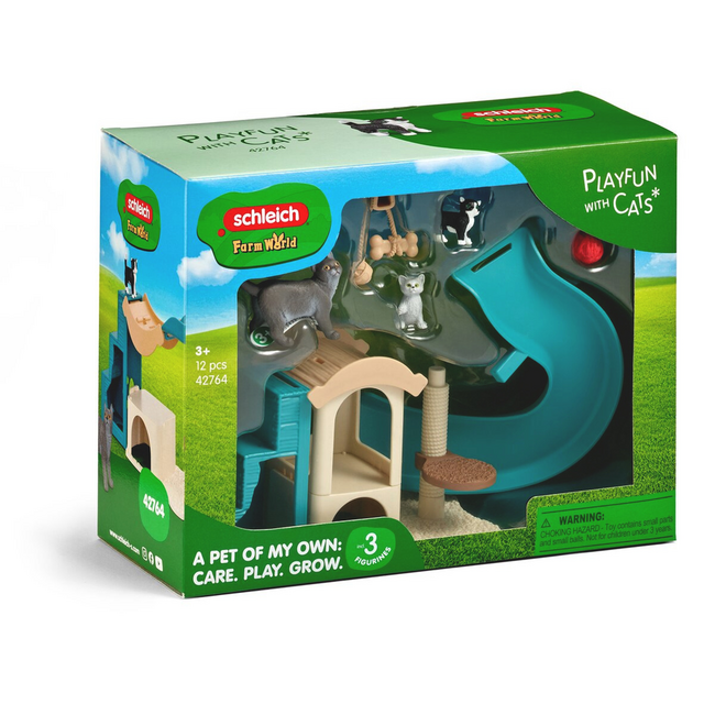 Schleich Farm World Playfun with Cats 42764
