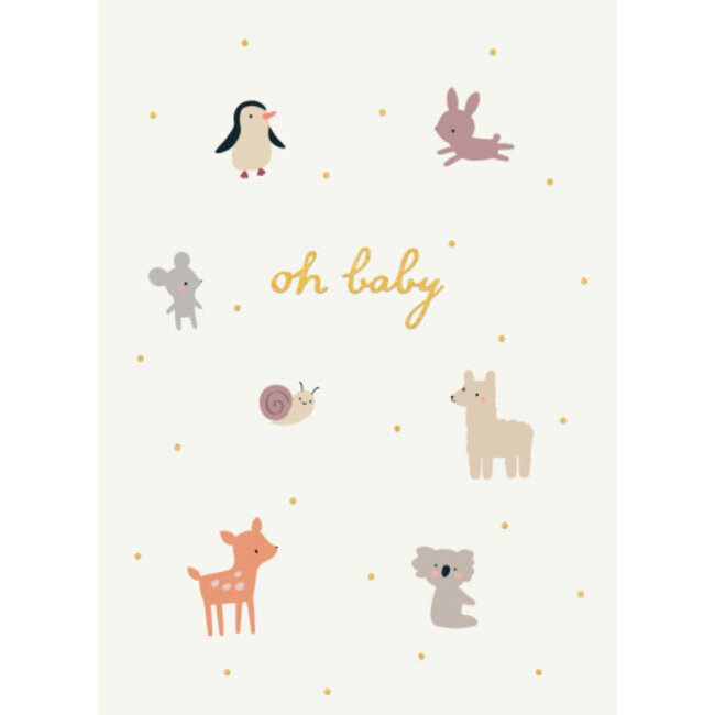 Calypso Greeting Card - Little Friends CC2283