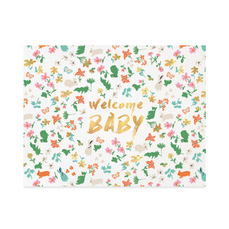 Halfpenny Greeting Cards - Welcome Baby HP24064SS