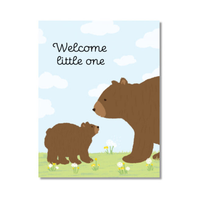 Designs by Val Greeting Card- Welcome Little One BB368