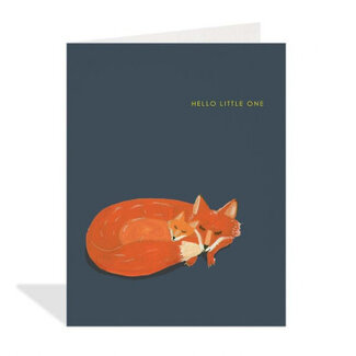 Halfpenny Greeting Cards - Little Fox HPU21056HC