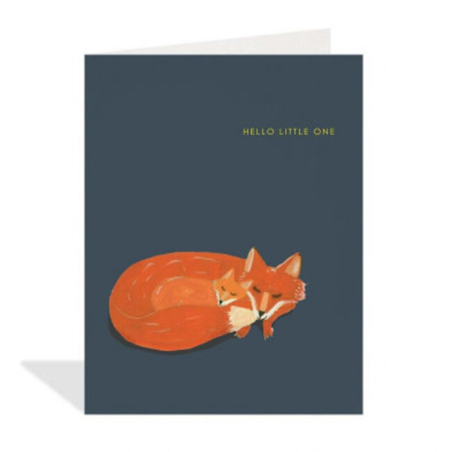 Halfpenny Greeting Cards - Little Fox HPU21056HC