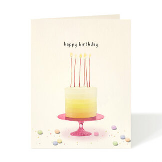 Felix Doolittle Greeting Card - Ombre Cake OFS61060