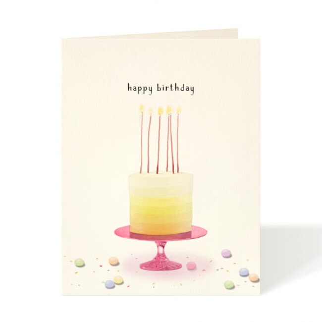 Felix Doolittle Greeting Card - Ombre Cake OFS61060